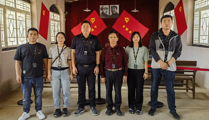 重温党史记忆，追寻红色足迹--马博官方网址党支部组织参观红色基地